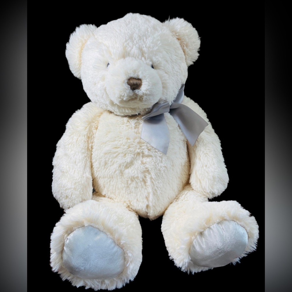 GUND EDGEHILL COLLECTION TEDDY BEAR White Cream PLUSH STUFFED Animal TOY